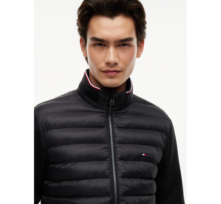Tommy Hilfiger Hybride Jacket Mix Media Carbon Black (MW0MW41329 - BDS)