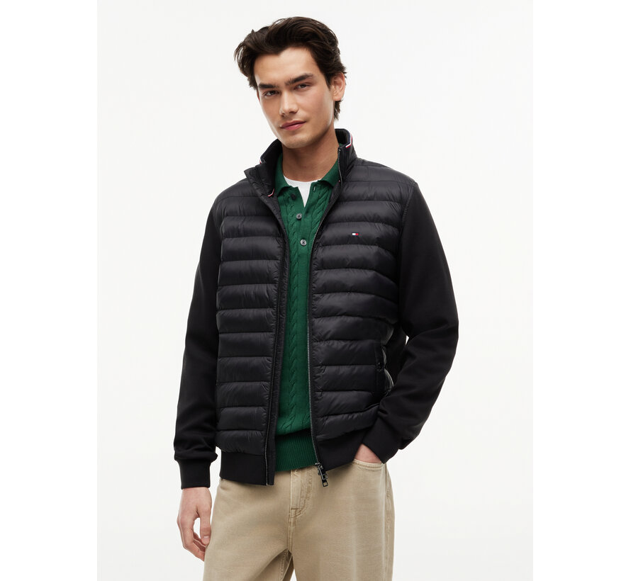 Tommy Hilfiger Hybride Jacket Mix Media Carbon Black (MW0MW41329 - BDS)