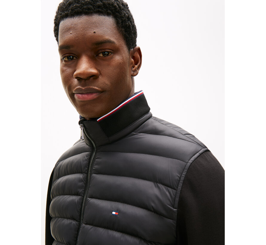 Tommy Hilfiger Hybride Jacket Mix Media Carbon Black (MW0MW41329 - BDS)
