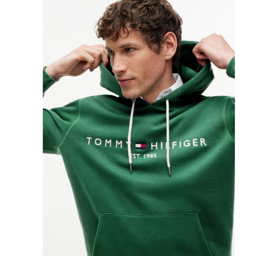 Tommy Hilfiger Hooded Sweater Tommy Logo Ornamental Green (MW0MW11599 - L6K)