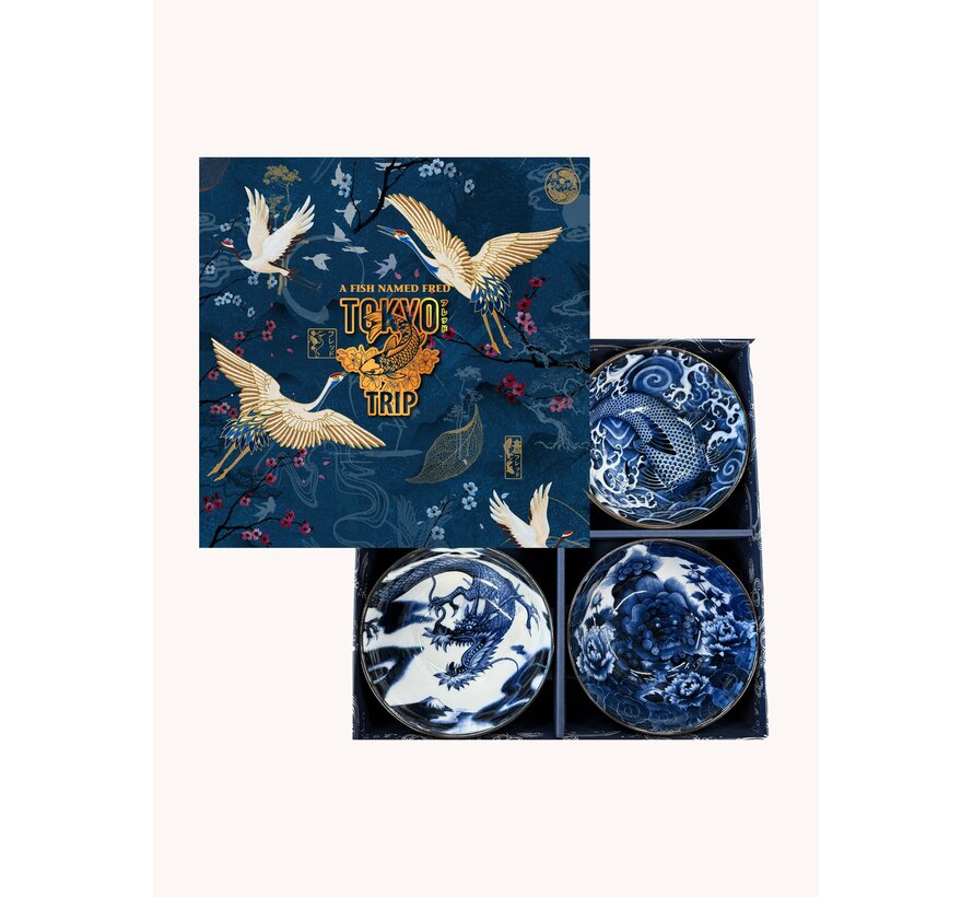 A Fish Named Fred Bowls Set Tokyo Design (34.709 - 602)