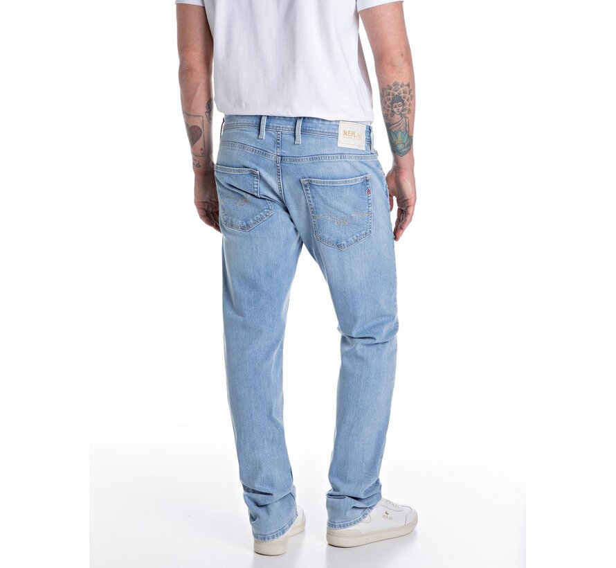 Replay Jeans Grover Straight Fit Light Blue (MA972 .000.573 - 846)