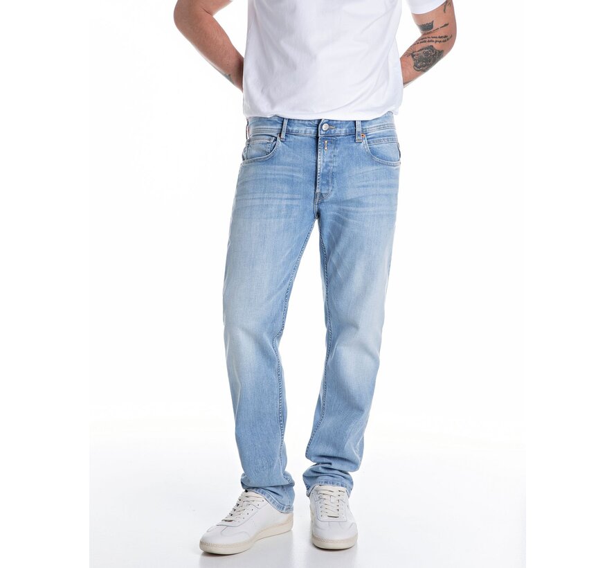 Replay Jeans Grover Straight Fit Light Blue (MA972 .000.573 - 846)