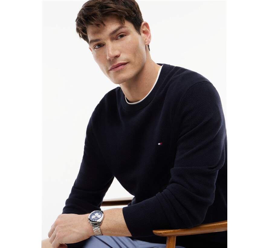 Tommy Hilfiger Pullover Essential Structure Navy Blue (MW0MW36347 - DW5)