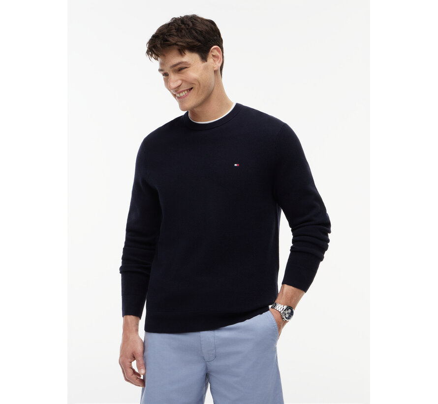 Tommy Hilfiger Pullover Essential Structure Navy Blue (MW0MW36347 - DW5)