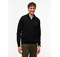Tommy Hilfiger Half Zip Pullover Essential Cotton Zip Mock Black (MW0MW37331 - BDS)