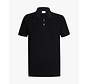 Profuomo Polo Visgraat Katoen/Linnen Navy (PPXD10003A)