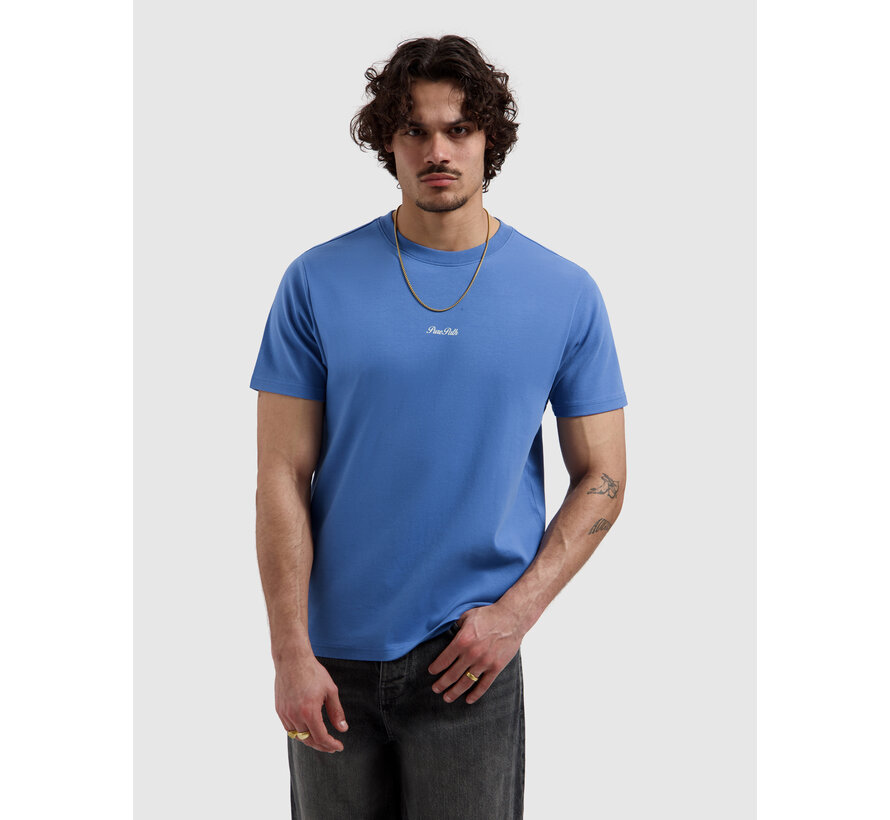 Pure Path T-shirt Riva Boat Faded Cobalt (26020105 - 12)