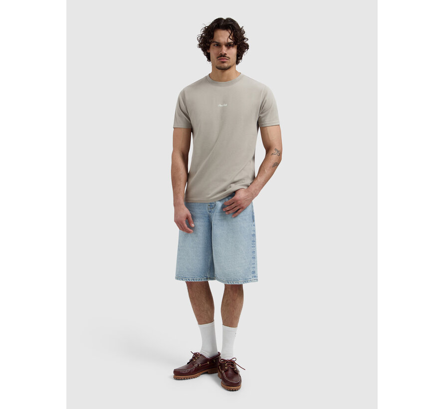 Pure Path T-shirt Riva Boat Taupe (26020105 - 53)