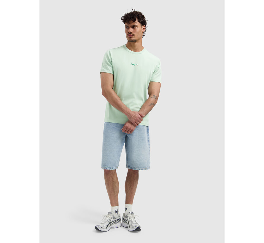 Pure Path T-shirt Pixel Flower Light Green (26020106 - 13)