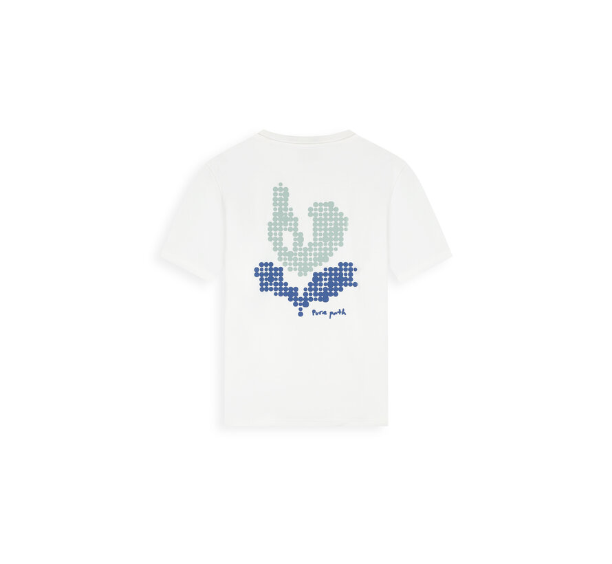 Pure Path T-shirt Pixel Flower Off White (26020106 - 45)