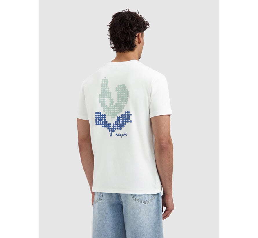 Pure Path T-shirt Pixel Flower Off White (26020106 - 45)
