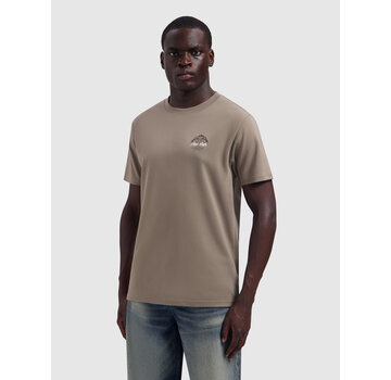 Pure Path T-shirt Rooted Tree Taupe (26030102 - 53)