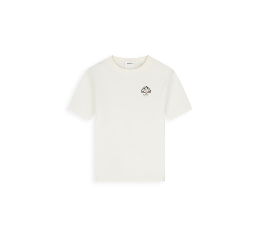 Pure Path T-shirt Rooted Tree Ecru (26030102 - 54)