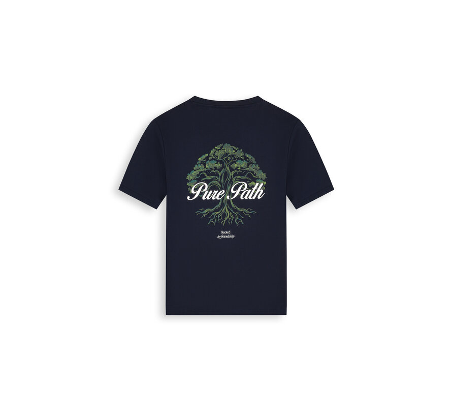 Pure Path T-shirt Rooted Tree Dark Navy (26030102 - 57)