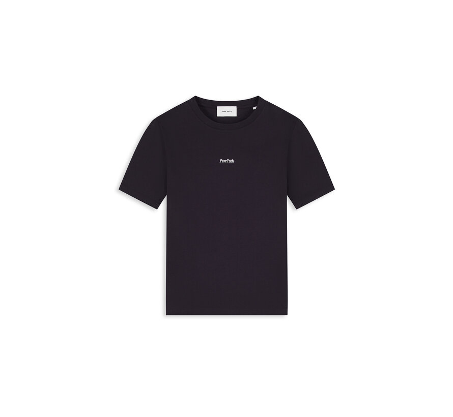 Pure Path T-shirt Rooted By Friendship Dark Brown (26030108 - 96)