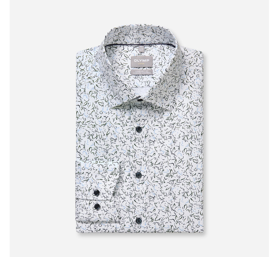 Olymp Overhemd Luxor 24/7 Print (1021 84 - 00)