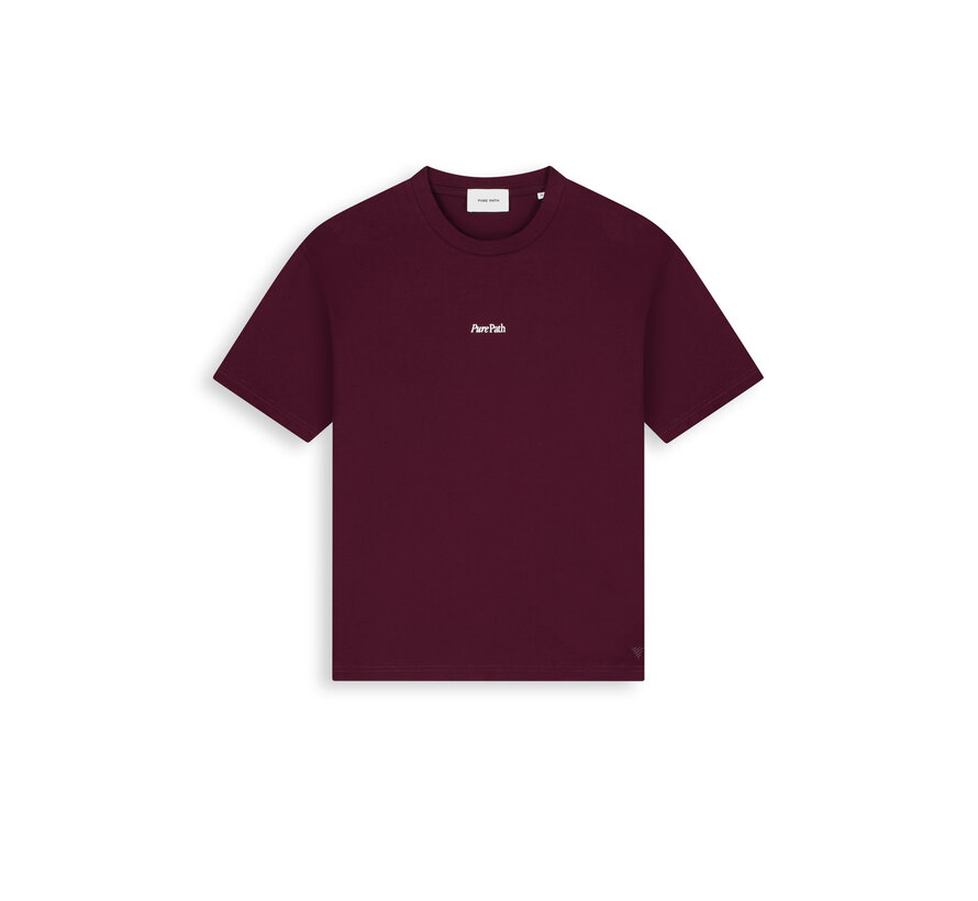 Pure Path T-shirt Tree Of Life Wine (26030110 - 107)