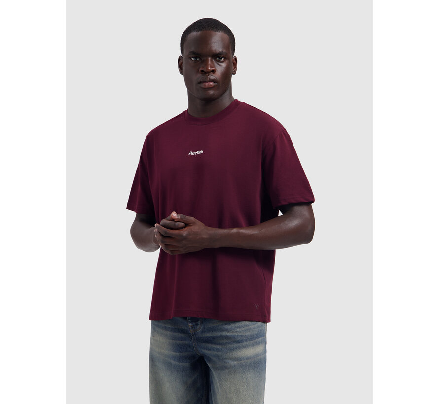 Pure Path T-shirt Tree Of Life Wine (26030110 - 107)