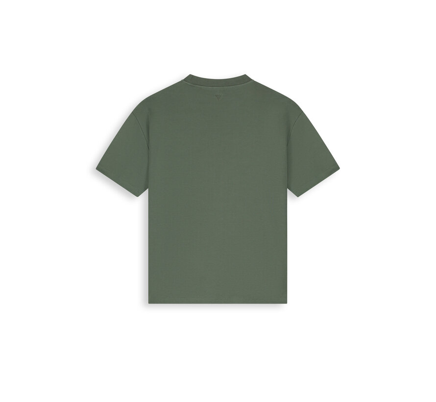 Pure Path T-shirt Essential Initials Dark Army (26030112 - 11)
