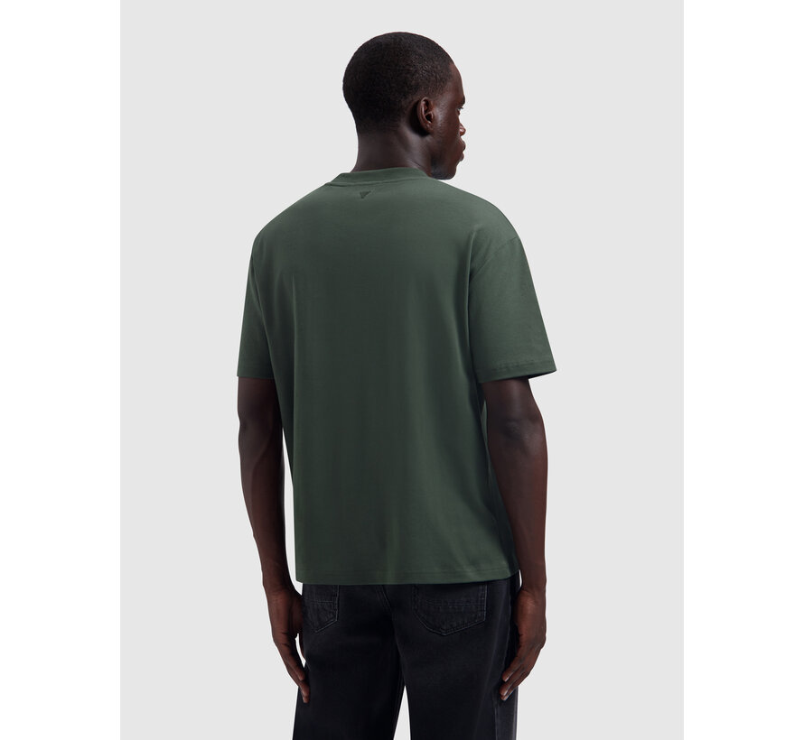 Pure Path T-shirt Essential Initials Dark Army (26030112 - 11)