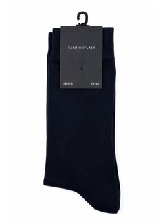 Fashion Flair Fashion Flair 1Pack Sokken Navy