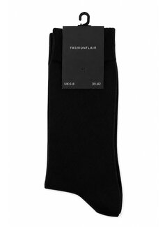 Fashion Flair Fashion Flair 1Pack Sokken Black