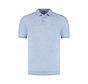 Fellows United Polo Premium Contrast Jaquard Dots Light Blue (61.3660 - 119)