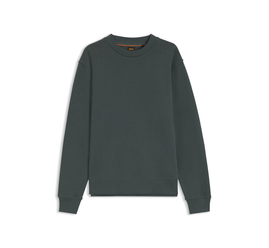 Hugo Boss Orange Sweater WeSmallcrew Relaxed Fit Open Green (50514541 - 377)