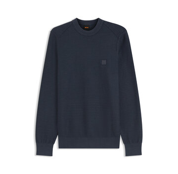 HUGO BOSS Hugo Boss Orange Pullover Anion_S Regular Fit Dark Blue (50527584 - 406)
