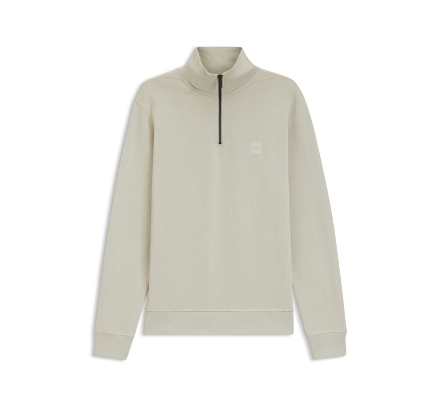 Hugo Boss Orange Half Zip Sweater Zetrust Regular Fit Light Beige (50468926 - 271)