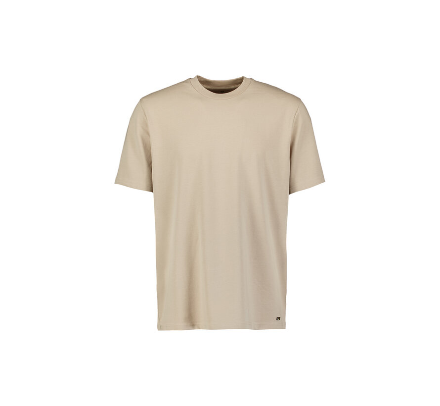 No Excess T-Shirt Crewneck Solid Basic Stretch Cement (33340703SN - 122)