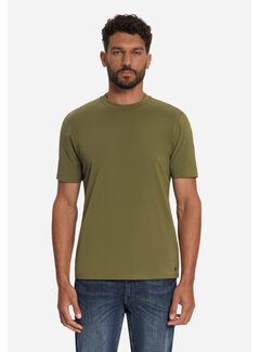 No Excess T-Shirt Crewneck Solid Basic Stretch Moss (33340703SN - 152)
