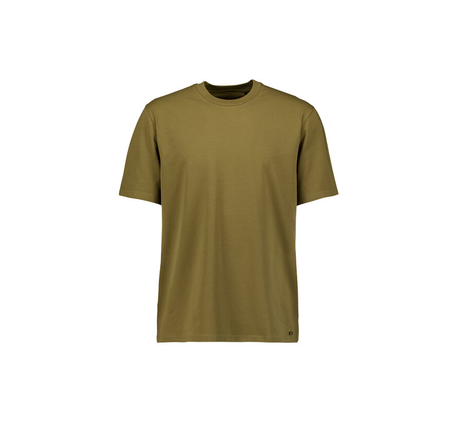 No Excess T-Shirt Crewneck Solid Basic Stretch Moss (33340703SN - 152)