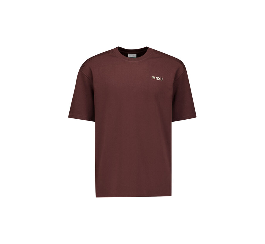No Excess T-shirt Crewneck Graphic Back print Dark Brown (33340712 - 042)
