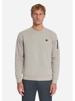 No Excess Sweater Crewneck Brushed Inside Clay (33130857 - 018)