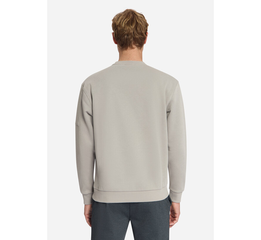 No Excess Sweater Crewneck Brushed Inside Clay (33130857 - 018)