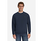 No Excess Sweater Crewneck Brushed Inside Dark Night (33130857 - 178)