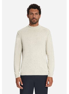 No Excess No Excess Pullover Turtle Neck Melange Neps With Wool Stone (33210812 - 014)
