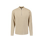 No Excess Half Zip Trui Drop Needle Stone (33230824 - 014)