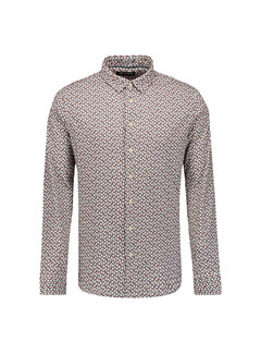 No Excess No Excess Overhemd Jersey Allover Printed White (33430813 - 010)