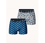 A Fish Named Fred Boxershorts 2Pack Floral Graphic Multicolor Blue (33.266 - 071)