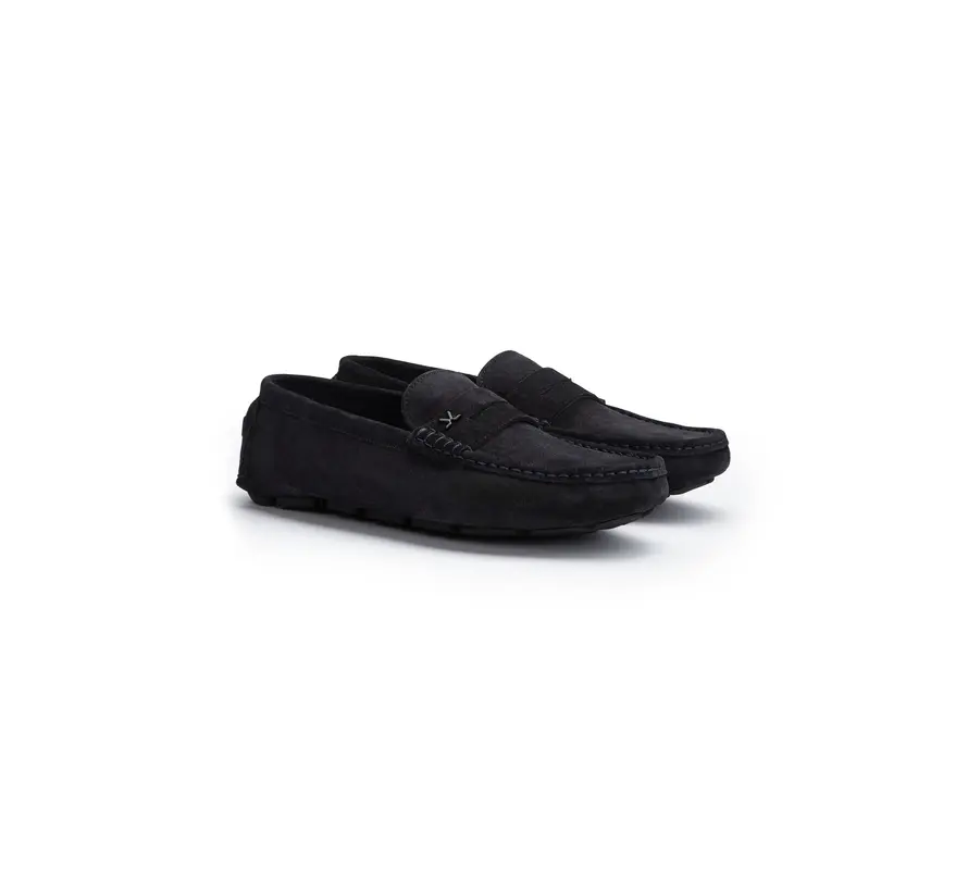 Lloyd Moccasins Rover Navy (16-183-28)