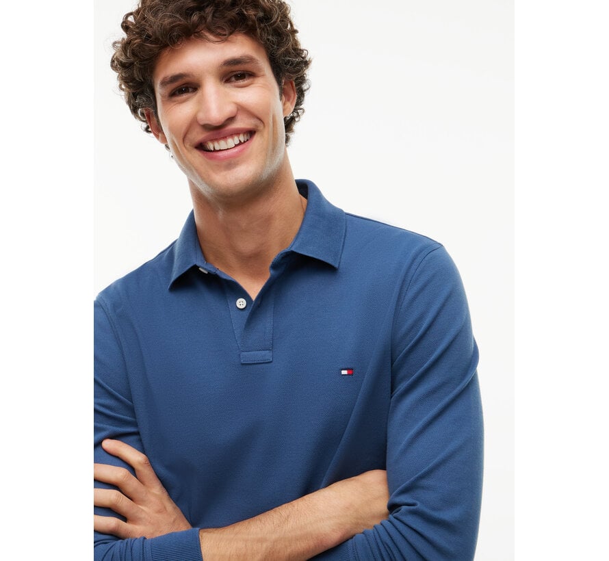 Tommy Hilfiger Longsleeve Polo Regular Fit Aegean Sea (MW0MW20183 - DBZ)