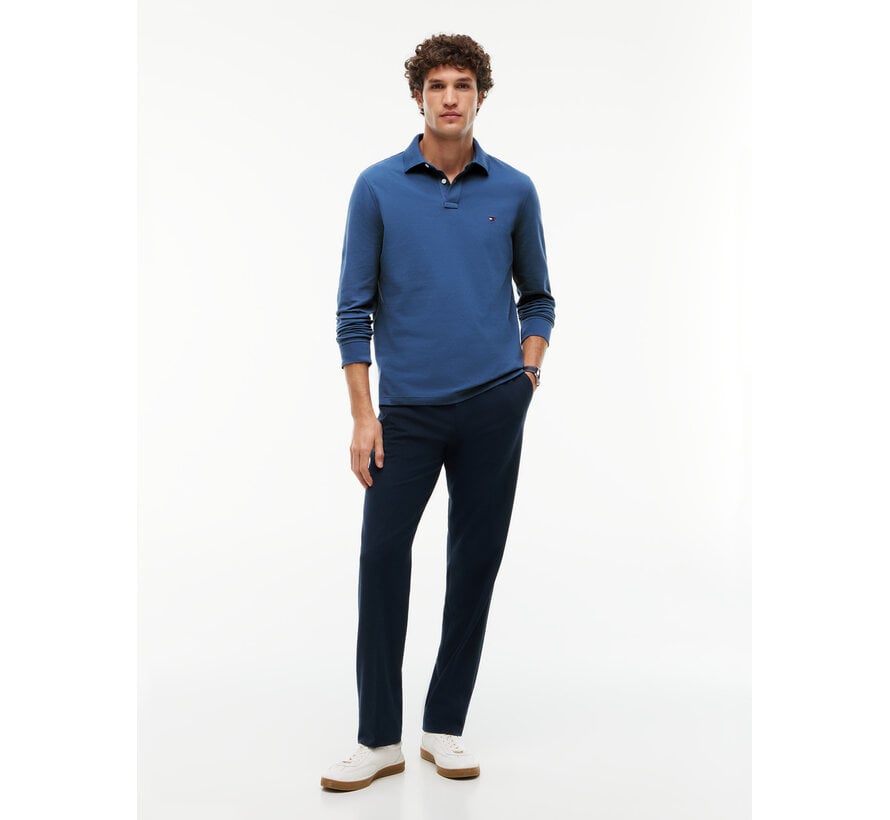 Tommy Hilfiger Longsleeve Polo Regular Fit Aegean Sea (MW0MW20183 - DBZ)