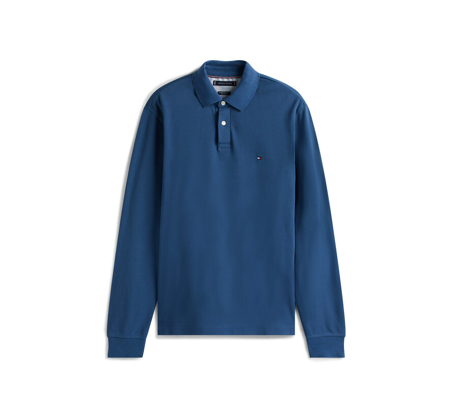 Longsleeve Polo Regular Fit Aegean Sea (MW0MW20183 - DBZ)