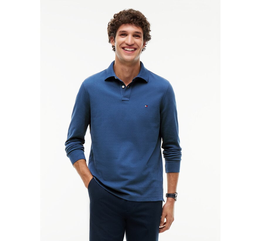 Tommy Hilfiger Longsleeve Polo Regular Fit Aegean Sea (MW0MW20183 - DBZ)