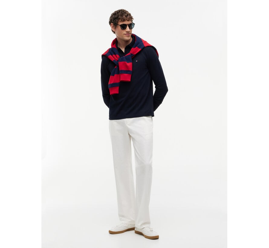 Tommy Hilfiger Longsleeve Polo Regular Fit Aegean Navy Blue (MW0MW20183 - DW5)