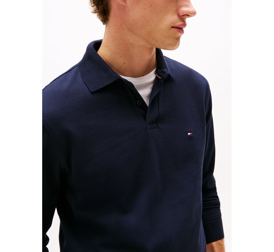Tommy Hilfiger Longsleeve Polo Regular Fit Aegean Navy Blue (MW0MW20183 - DW5)