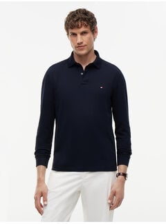 Tommy Hilfiger Tommy Hilfiger Longsleeve Polo Regular Fit Aegean Navy Blue (MW0MW20183 - DW5)